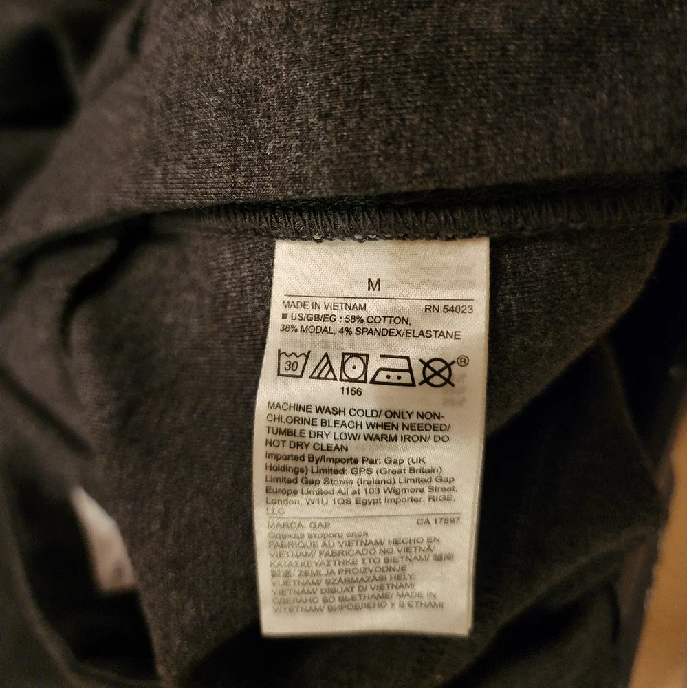 NWT Gap side zip leggings size M - Picture 5 of 8